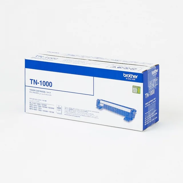 Brother TN-1000 original toner product packaging