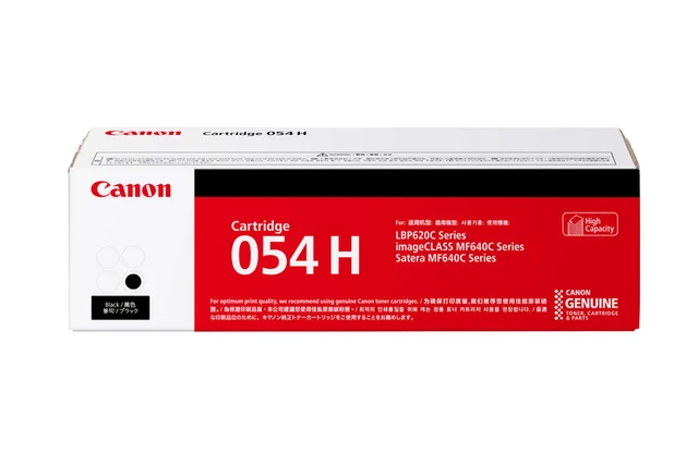 Canon Cartridge 054H Black manufacturer product packaging