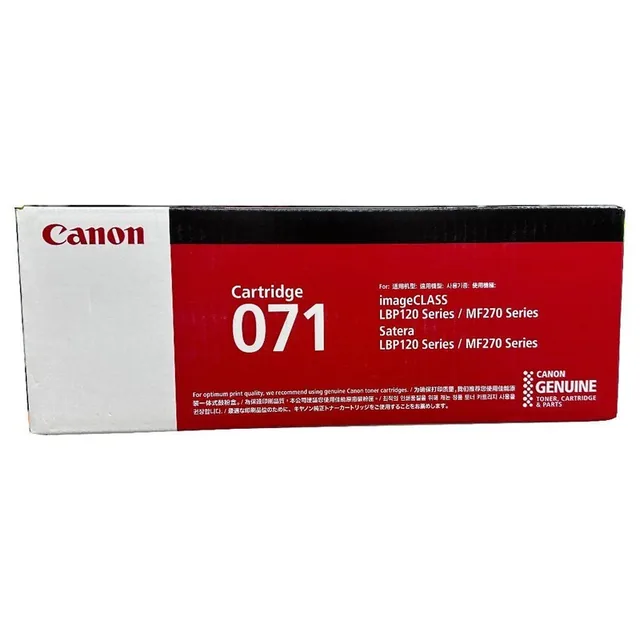 Canon Cart 071 original toner product packaging