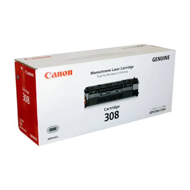Canon Cart 308 original toner product packaging