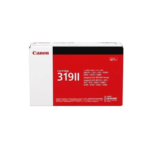 Canon Cartridge 319 II manufacturer packaging