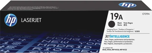 HP CF219A original imaging drum product packaging