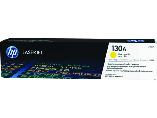 HP CF351/2/3A (CYM) original toner product packaging