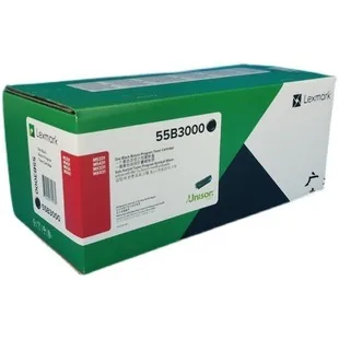 Lexmark 55B3000 (3K) original toner product packaging