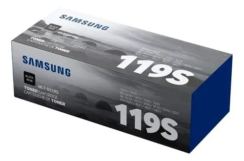 Samsung MLT119S / ML1610 EOL original toner product packaging