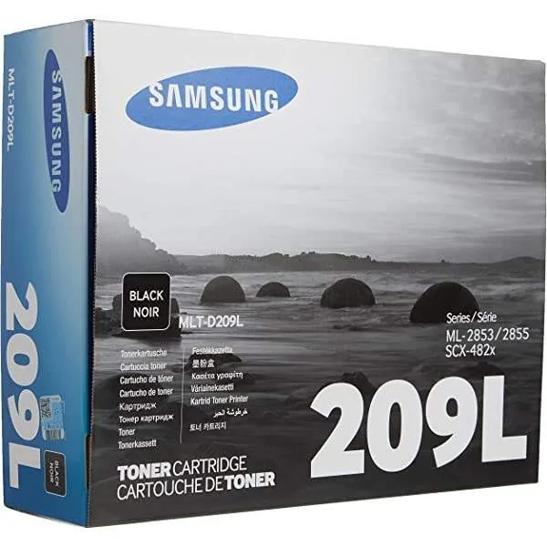 Samsung MLT209L EOL original toner product packaging